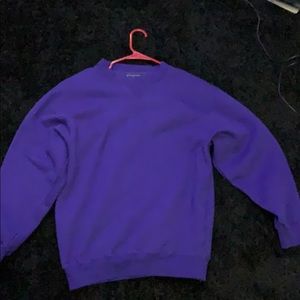 Purple sweater